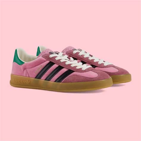 adidas x gucci lookbook|adidas x gucci gazelle pink.